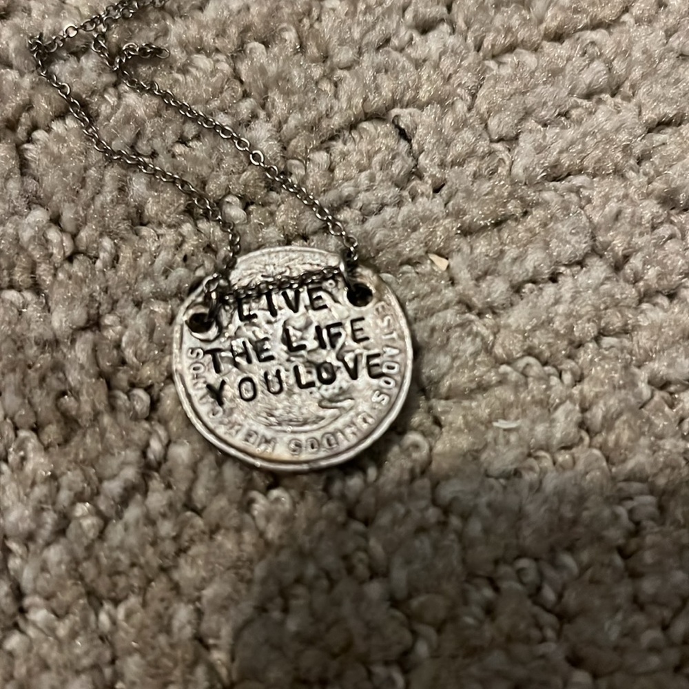 Alisa Michelle Love Life Pendant Necklace